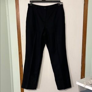 Pendleton Women’s Classic Black Wool Dress Pants Size 12 Petite